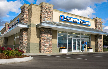 A neighborhood Sherwin-Williams store