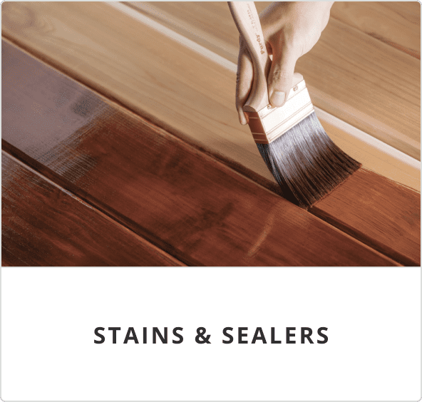 Sherwin-Williams stains and sealers.